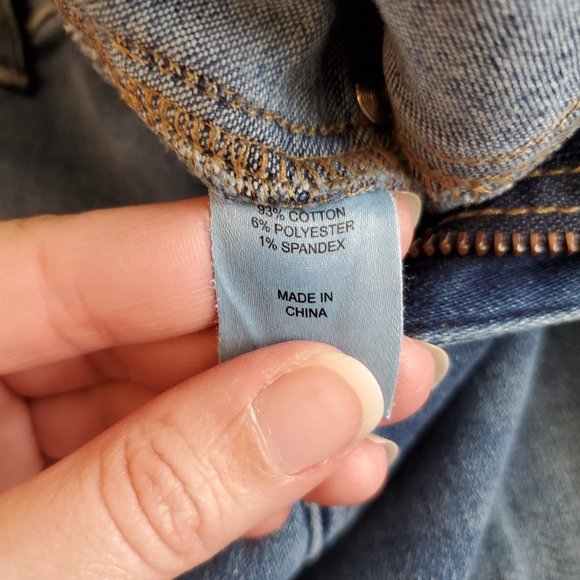 New York and Co SoHo cropped legging jeans - Picture 7 of 7